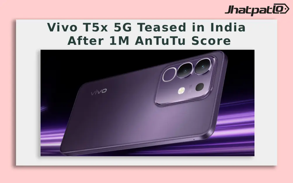  Vivo T5x 5G Teased in India After 1M AnTuTu Score